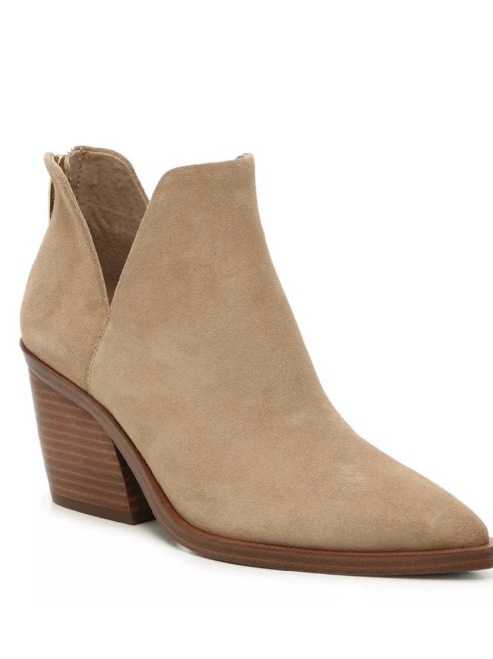Vince Camuto Gigietta Tortilla Suede Booties